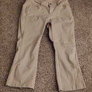 Women's Riders Lee Jeans Pants Tan 14